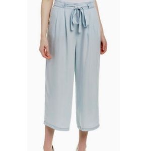 Etienne Marcel Wide Leg Crop Casual Pants Women’s SZ Small in Sky Blue